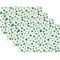 Northlight Shamrock St. Patrick's Day Placemats - 18" - White and Green - Set of 4